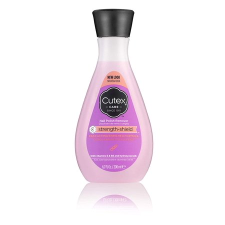 Cutex Strength Shield Nail Polish Remover - 6.7 Fl Oz - Bellso